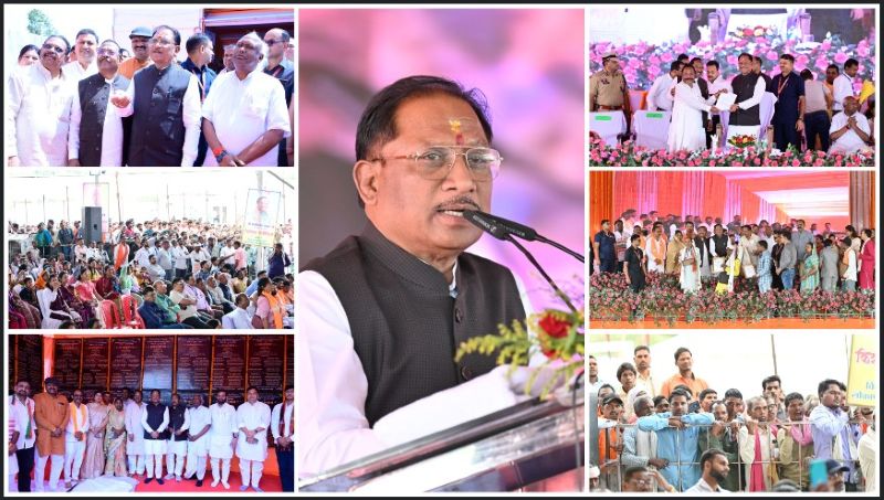 ‘अन्नदाता का पसीना ही हमारी प्राथमिकता’: सरगुजा में मुख्यमंत्री साय का बड़ा ऐलान, 250 करोड़ से अधिक के विकास कार्यों के साथ स्टेडियम, सड़क और उप मंडी की सौगात