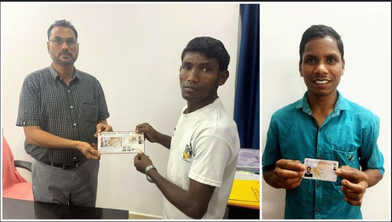 नक्सलवाद से लोकतंत्र की ओर ऐतिहासिक बदलाव: सुकमा के 116 आत्मसमर्पित युवाओं के हाथ में वोटर आईडी, सम्मान, अधिकार और आत्मनिर्भरता की नई पहचान