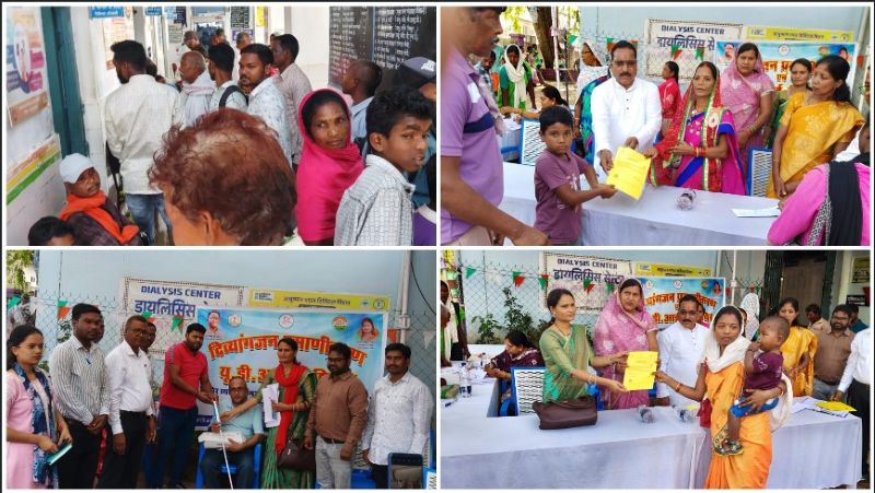 कुनकुरी स्वास्थ्य केंद्र में दिव्यांगजन सशक्तिकरण की मिसाल: 75 लाभार्थियों को प्रमाण-पत्र व यूडीआईडी कार्ड, सहायक उपकरण वितरण और योजनाओं से जोड़ने की पहल