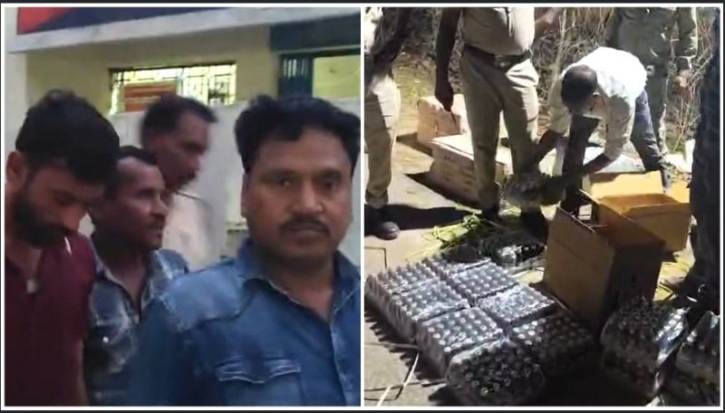 बिहार से छत्तीसगढ़ तक फैला नशीली दवाओं का नेटवर्क उजागर: तपकरा पुलिस की नाकाबंदी में बस की डिक्की से 480 बोतल कोडीन कफ सिरप जब्त, तस्करी में शामिल तीनों आरोपी जेल भेजे गए