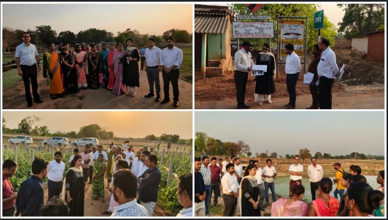 गांव-गांव पहुंचकर विकास की समीक्षा: निहारिका बारिक सिंह ने मनरेगा, आवास योजना और आजीविका गतिविधियों का लिया जायजा, किसानों और महिलाओं से किया सीधा संवाद