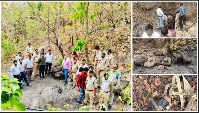 कोरिया में ताबड़तोड़ छापेमारी से हड़कंप: देवखोल की अवैध खदानें ध्वस्त, 150 बोरियों में भरा 6.61 टन कोयला बरामद—सख्त कानूनी कार्रवाई शुरू