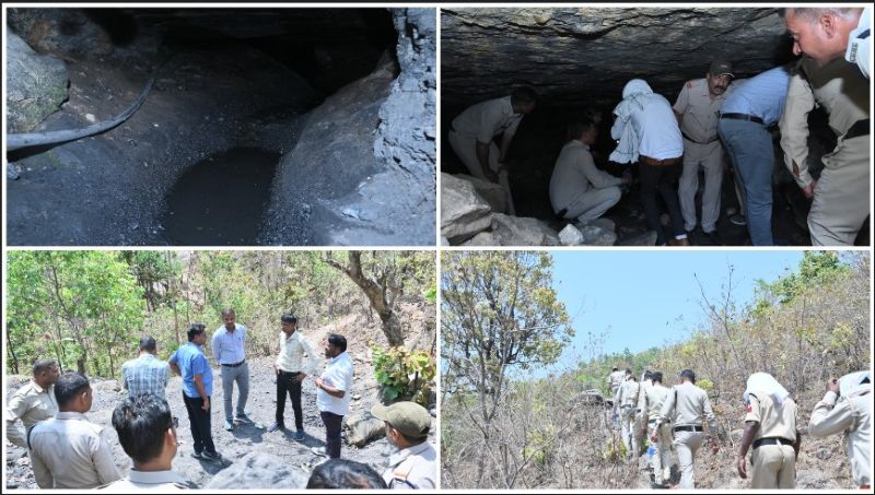कोरिया जिला में अवैध कोयला खनन पर बड़ा प्रहार: 150 मीटर लंबी सुरंगों तक पहुंची सेंट्रल फ्लाइंग स्क्वाड, ब्लास्टिंग कर स्थायी बंदी के निर्देश