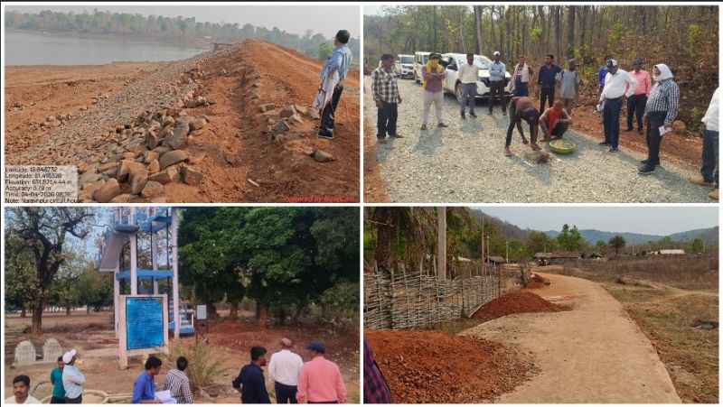 कभी दुर्गम रहा इलाका अब बन रहा विकास का मॉडल: अबूझमाड़ में तेजी से बन रही अधोसंरचना—गुणवत्ता के साथ सड़कों, टैंकों और सिंचाई योजनाओं का विस्तार