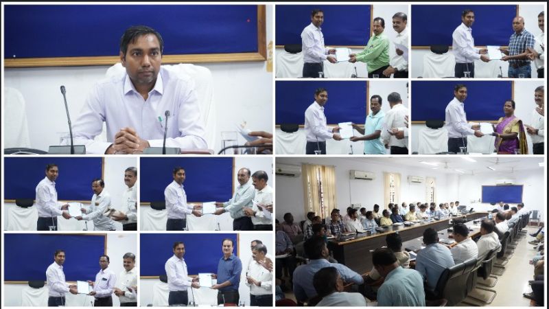 अब रिटायरमेंट पर नहीं होगी परेशानी: जशपुर में 9 शिक्षकों को समय से पहले मिला PPO, सम्मान समारोह में भावुक पल—तीन माह पहले पूरी की गई पूरी प्रक्रिया