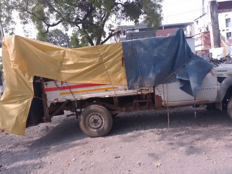 तेज आवाज में डीजे बजाना पड़ा भारी: भाठागांव में मालवाहक वाहन समेत साउंड सिस्टम जब्त, कोलाहल अधिनियम के तहत पुलिस की सख्त कार्रवाई