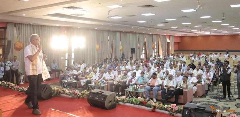 गरीबों की मदद ही सबसे बड़ी सेवा: अग्र मंथन 2026 में बृजमोहन अग्रवाल का आह्वान, अग्रसेन भवनों को स्किल डेवलपमेंट सेंटर बनाने पर जोर