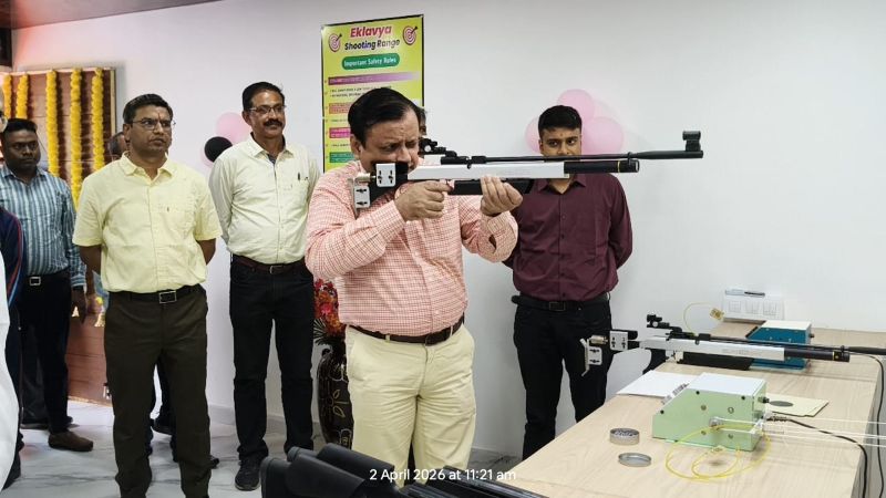 बिलासपुर में खेल प्रतिभाओं को नई उड़ान: SECR विद्यालय क्रमांक 1 में अत्याधुनिक ‘एकलव्य शूटिंग रेंज’ का शुभारंभ, विद्यार्थियों को मिलेगा राष्ट्रीय स्तर तक पहुंचने का मंच