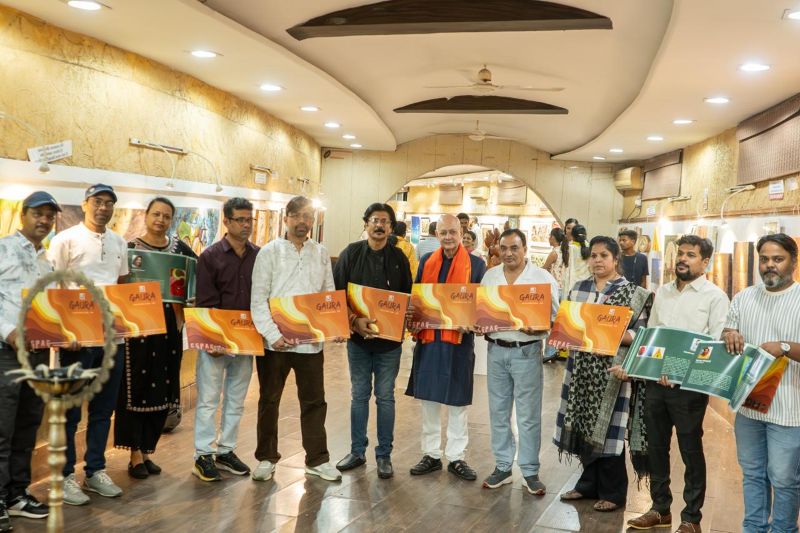 रायपुर में ‘गौरा’ कला महोत्सव का भव्य आगाज़: 100 राष्ट्रीय कलाकारों की कृतियों में झलका सृजन, संवेदना और समकालीन भारत का जीवंत प्रतिबिंब