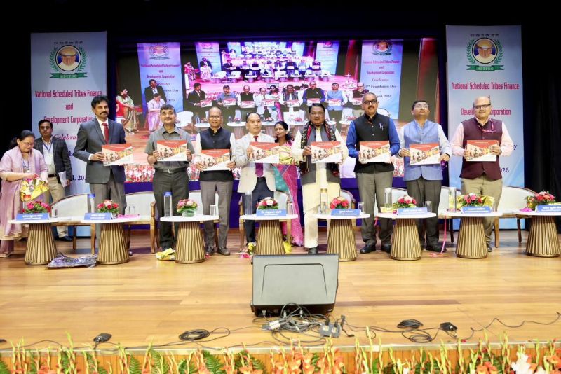 NSTFDC के 25वें स्थापना दिवस पर केंद्रीय मंत्री का बड़ा बयान: बिना गारंटी करोड़ों का ऋण देकर जनजातीय युवाओं को बना रहा आत्मनिर्भर उद्यमी, बेमेतरा के लाभार्थियों का हुआ राष्ट्रीय स्तर पर सम्मान