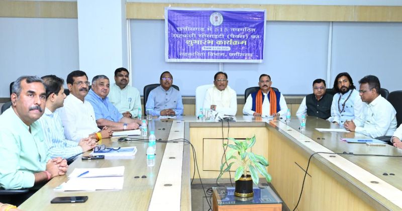 छत्तीसगढ़ में सहकारिता क्रांति का नया अध्याय: 515 नई कृषि साख समितियों की सौगात से गांव-गांव मजबूत होगी अर्थव्यवस्था, आदिवासी क्षेत्रों सहित किसानों को मिलेगा सीधा लाभ—मुख्यमंत्री साय का बड़ा ऐलान