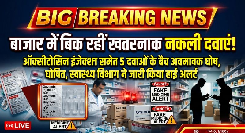 छत्तीसगढ़ में दवा माफियाओं पर बड़ा खुलासा : जांच में फर्जी और अमानक दवाएं पकड़ी गईं, सरकार ने बिक्री रोकने और तत्काल कार्रवाई के दिए सख्त निर्देश