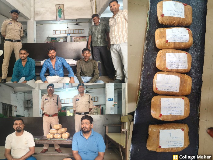 बीड़पारा और रामलीला मैदान में पुलिस की दबिश : नाबालिगों को नशे की गिरफ्त में धकेल रहे थे तस्कर, पुलिस रेड में खुला बड़ा काला खेल, गांजा, बुट्रम इंजेक्शन और नकदी के साथ पाँच आरोपी तस्कर किए गए गिरफ्तार.