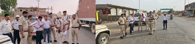 दुर्घटना रोकथाम के लिए पुलिस और विभागीय अधिकारियों की संयुक्त पहल : सड़क हादसों पर लगाम लगाने मैदान में उतरी सरगुजा पुलिस, ब्लैक स्पॉट का किया निरीक्षण, हाईवे पर बढ़ेगी सुरक्षा !