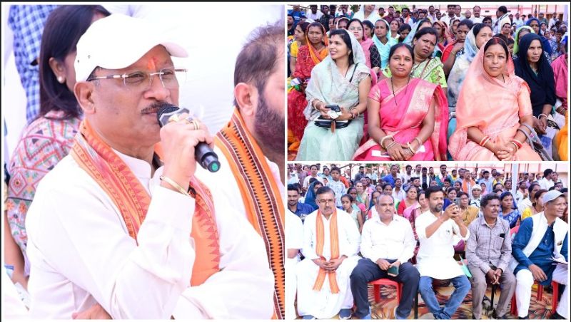 जनता के द्वार पहुंची सरकार, भरोसे का बढ़ा दायरा: सरगुजा के सुदूर गांव में चौपाल लगाकर सुनी हर आवाज, बिजली बिल माफी से लेकर आर्थिक मदद तक—CM के फैसलों से ग्रामीणों में उत्साह और विश्वास का माहौल