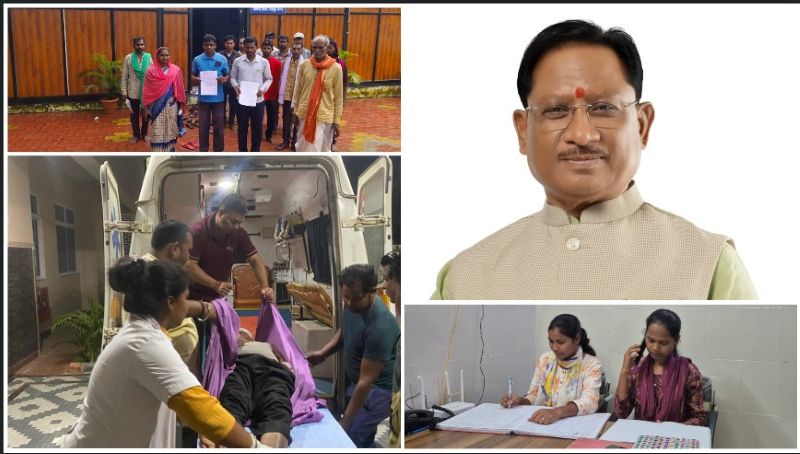 सीएम विष्णुदेव साय के नेतृत्व में जशपुर बना स्वास्थ्य मॉडल: हर गांव तक पहुंच रही इलाज की सुविधा, ‘स्वास्थ्य मितान हेल्पलाइन’ ने 3570 मरीजों को दी नई जिंदगी