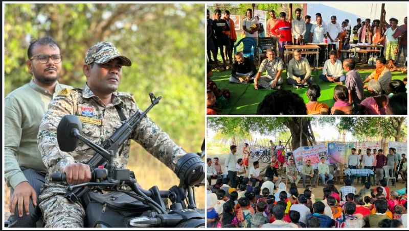 30 किलोमीटर उबड़-खाबड़ रास्ता पार कर सुदूर वनांचल पहुँचा प्रशासन, मोटरसाइकिल पर निकले कलेक्टर-एसपी ने बदली सुशासन की तस्वीर; पुलिया, स्वास्थ्य, प्रमाण पत्र और योजनाओं की मिली बड़ी सौगात
