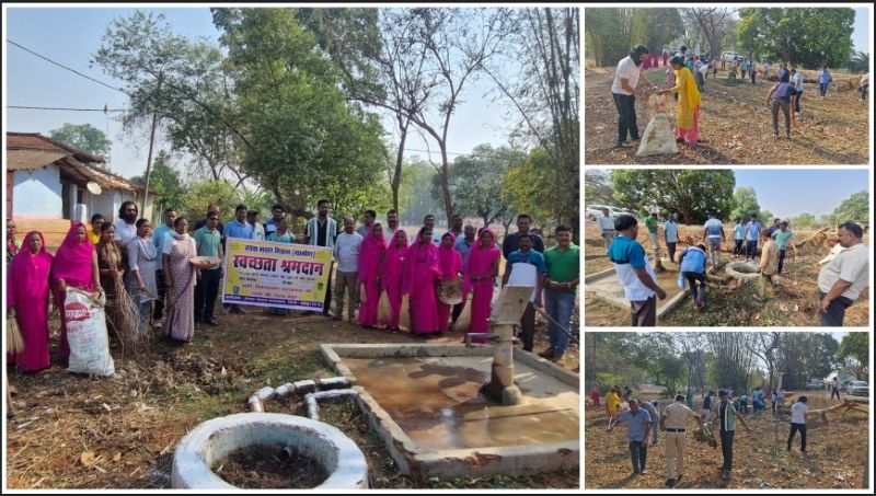बनगांव बना स्वच्छता का केंद्र : सुशासन तिहार के तहत जनभागीदारी से चला सफाई अभियान, गांव को स्वच्छ और सुंदर बनाने का संकल्प हुआ मजबूत