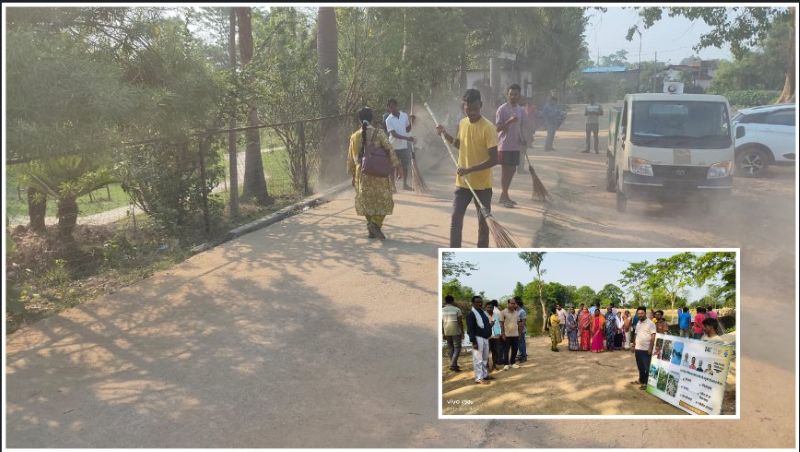 कोतबा में चला महा स्वच्छता अभियान : सुशासन तिहार के दौरान सड़कों, नालियों और सार्वजनिक स्थलों की हुई व्यापक सफाई