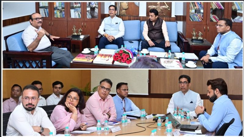 राजस्व और सिंचाई सुधारों में छत्तीसगढ़ बना मिसाल : केंद्र सरकार के भूमि संसाधन सचिव ने मंत्रालय में की व्यापक समीक्षा, जलग्रहण प्रबंधन से लेकर पेपरलेस रजिस्ट्री तक योजनाओं की प्रगति पर हुआ मंथन