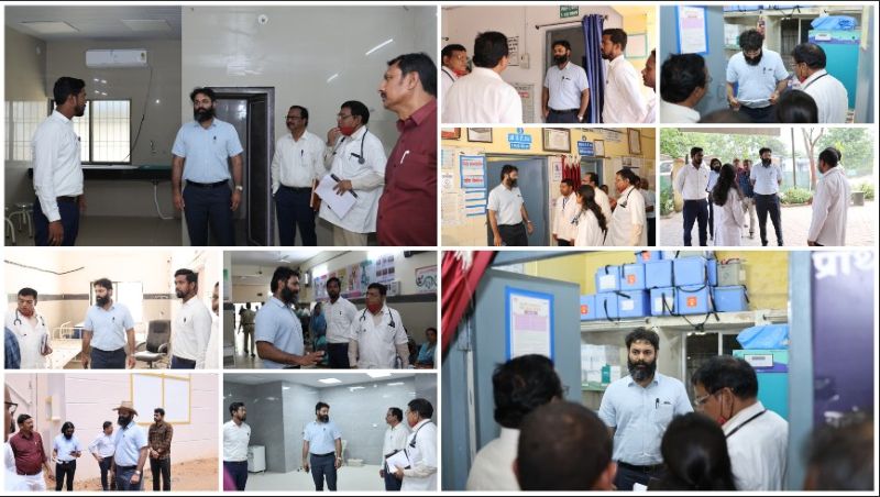 फरसाबहार में स्वास्थ्य सेवाओं को नई गति: कलेक्टर ने श्री सत्य साईं मातृत्व एवं शिशु चिकित्सालय व प्राथमिक स्वास्थ्य केंद्र भेलवां का किया निरीक्षण, सुविधाओं की समीक्षा कर मरीजों को बेहतर उपचार व आधुनिक चिकित्सा व्यवस्था सुनिश्चित करने के दिए निर्देश