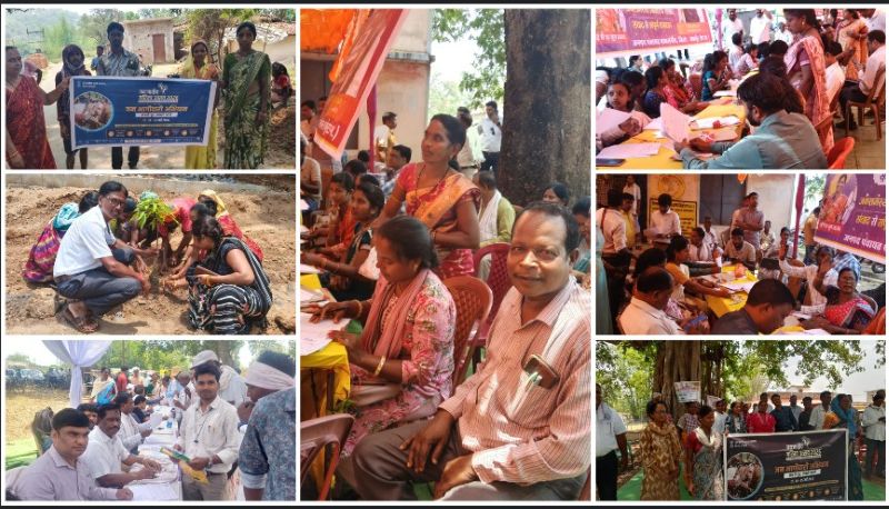 जशपुर के दूरस्थ ग्रामों में जनसेवा की नई पहल: करदना से मयूरचुंदी तक “सबसे दूर सबसे पहले” अभियान के तहत शिविरों में योजनाओं की जानकारी, पेंशन-राशन व स्वास्थ्य सेवाओं का मौके पर लाभ, PVTG परिवारों को मिला सीधा सरकारी सहायता का लाभ