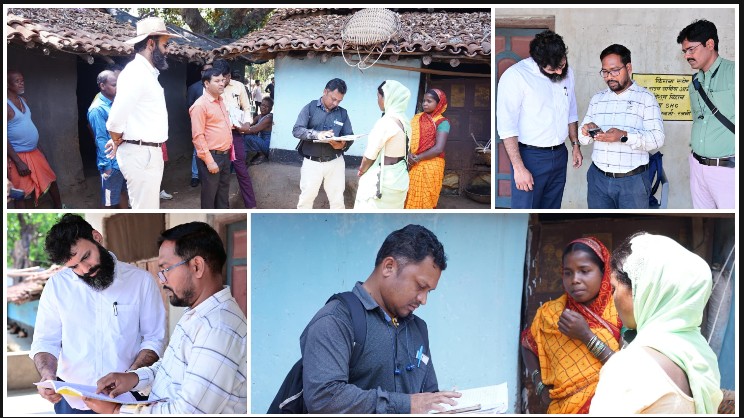 जशपुर में जनगणना-2027 के प्रथम चरण की ऐतिहासिक सफलता: 30 दिनों में जिले के हर गांव और शहर का हुआ सर्वेक्षण, 1593 गणना ब्लॉकों में मकानसूचीकरण कार्य पूर्ण, फरवरी 2027 में होगी जनसंख्या गणना