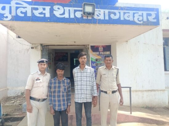जशपुर पुलिस की त्वरित कार्रवाई : महिला सुरक्षा पर सख्ती, नाबालिग से सामूहिक दुष्कर्म, दोनों आरोपी गिरफ्तार, बागबहार मामले में 48 घंटे के भीतर आरोपियों को भेजा गया जेल.