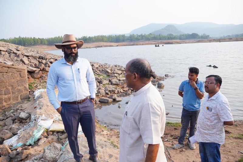 जशपुर के किसानों को बड़ी राहत : बेलसोंगा जलाशय के गेट सुधार के निर्देश, जल संरक्षण और बेहतर उत्पादन से बढ़ेगी ग्रामीण समृद्धि