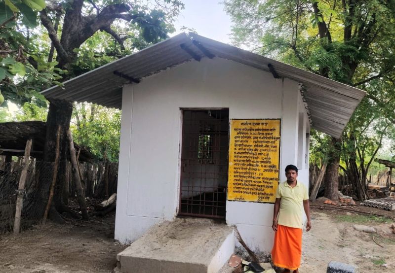 ग्रामीण आजीविका को मिला नया सहारा: विष्णु देव साय की पहल से सुशासन तिहार के तहत पोड़ियामी जोगा को मिला बकरी शेड, पशुपालन से बढ़ेगी आय और आर्थिक मजबूती