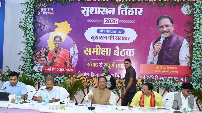 सौम्य चेहरे के पीछे सख्त प्रशासनिक संदेश: मुख्यमंत्री विष्णु देव साय का बड़ा एक्शन, कोरिया के सहायक आयुक्त निलंबित; पेयजल संकट और खराब परीक्षा परिणाम पर अफसरों की लगी क्लास
