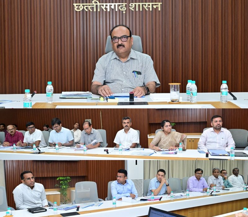 छत्तीसगढ़ में बुनियादी ढांचे का होगा कायाकल्प- मुख्य सचिव की अध्यक्षता में करोड़ों की नवीन परियोजनाओं को दी हरी झंडी