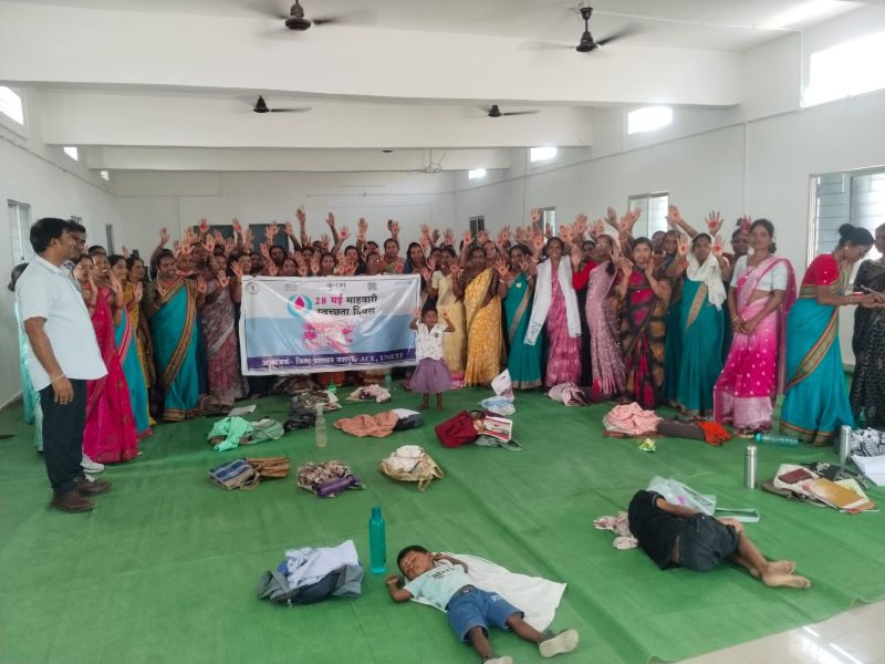विश्व माहवारी स्वच्छता दिवस पर कांसाबेल में जागरूकता की अनूठी पहल : महिलाओं को स्वच्छता, स्वास्थ्य और सम्मान का दिया गया संदेश