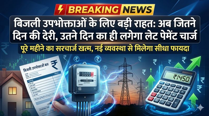 बिजली बिल पर खत्म हुआ ‘पूरे महीने का जुर्माना’, नई व्यवस्था से उपभोक्ताओं को मिलेगा सीधा फायदा
