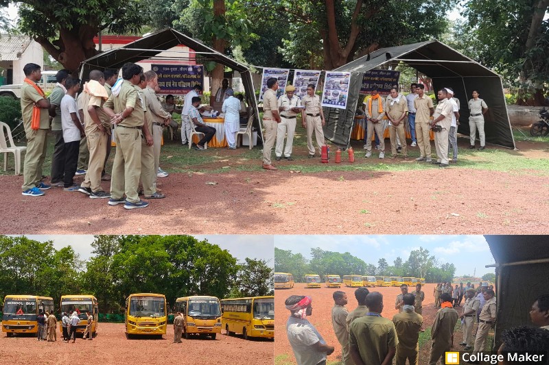 स्कूल खुलने से पहले अलर्ट प्रशासन : बच्चों की सुरक्षा पर विशेष फोकस, 15 स्कूल बसों की सुरक्षा और फिटनेस जांच, बस चालकों का भी हुआ स्वास्थ्य परीक्षण.