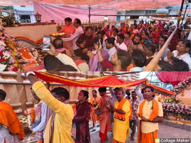 दोकड़ा में उमड़ा आस्था का सैलाब : जय जगन्नाथ के जयघोष से गूंजा दोकड़ा, 108 कलशों से महाभिषेक के बाद 15 दिनों के अनसर में महाप्रभु.