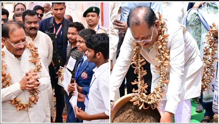 तेंदूपत्ते से तरक्की, तीखुर से आत्मनिर्भरता: बड़ेकनेरा बना वनाधारित अर्थव्यवस्था का रोल मॉडल, मुख्यमंत्री ने देखी बदलती ग्रामीण तस्वीर
