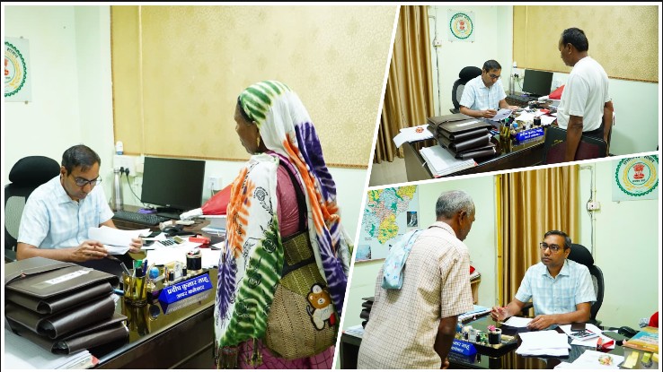 जनदर्शन में अपर कलेक्टर प्रदीप साहू ने सुनीं आमजन की समस्याएँ, 33 आवेदनों पर त्वरित कार्रवाई के निर्देश—समयबद्ध और पारदर्शी निराकरण पर दिया जोर
