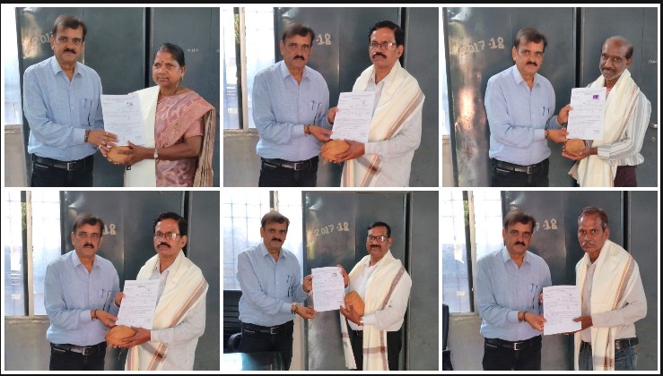 जशपुर में प्रशासनिक संवेदनशीलता की अनूठी मिसाल: सेवानिवृत्ति के अंतिम कार्यदिवस पर ही 7 शिक्षाकर्मियों को मिला पेंशन भुगतान आदेश, सम्मानपूर्वक विदाई के साथ मिली आर्थिक सुरक्षा की गारंटी