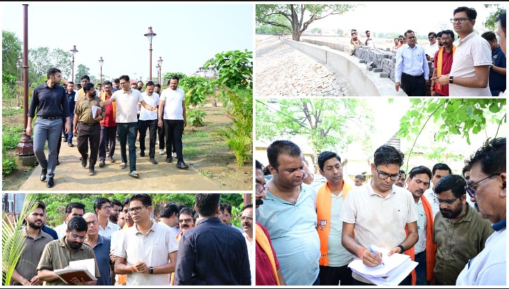 रायगढ़ के विकास कार्यों पर वित्त मंत्री ओपी चौधरी का सख्त संदेश: गुणवत्ता और समयसीमा से कोई समझौता नहीं, जमीनी निरीक्षण कर अधिकारियों को दिए कड़े निर्देश