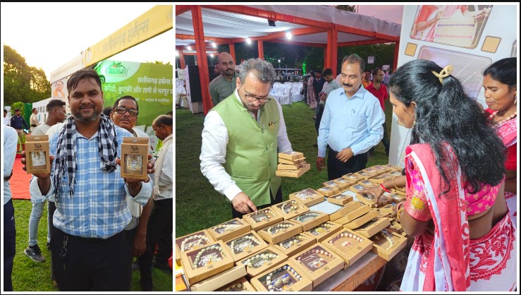 जशपुर की वनोपज और हस्तशिल्प का रायपुर में दिखा दम: बाँस-छिंदघास से बने आकर्षक उत्पादों और आयुर्वेदिक ‘आरोग्य अमृत अवलेह’ ने जीता लोगों का दिल, महिला स्व-सहायता समूहों की पहल बनी प्रेरणा