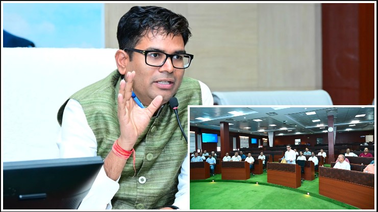 ‘संवाद से समाधान’ की नई पहल: आवास मंत्री ओपी चौधरी ने कॉलोनियों के प्रतिनिधियों की सुनी समस्याएं, रेरा, अधोसंरचना, जल निकासी और आवासीय सुविधाओं पर नियमित स्टेकहोल्डर मीटिंग का बनाया रोडमैप