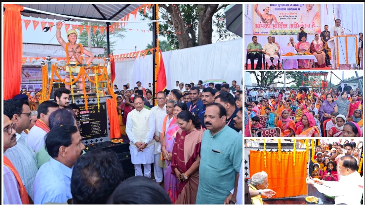 डोंडराही से मुख्यमंत्री विष्णुदेव साय की बड़ी घोषणाएं: बिरसा मुंडा चौक का लोकार्पण, विकास कार्यों के लिए 37 लाख रुपये स्वीकृत, जनजातीय समाज के उत्थान और गांवों के विकास को बताया सरकार की सर्वोच्च प्राथमिकता