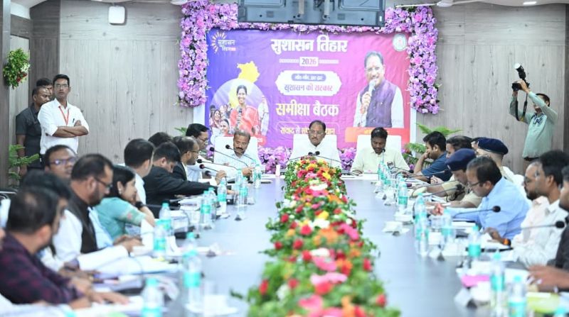 शासकीय योजनाओं का लाभ हर पात्र परिवार तक पहुंचे, प्रशासन संवेदनशीलता और जवाबदेही के साथ करे कार्य : मुख्यमंत्री विष्णुदेव साय