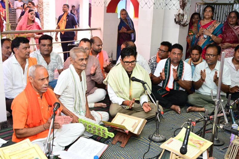 वित्त मंत्री ओपी चौधरी ने जन्मदिवस पर किया सुंदरकांड पाठ, प्रदेशवासियों की सुख-समृद्धि की कामना