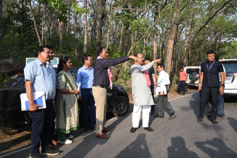 308 करोड़ की लागत से बन रहे बहुप्रतीक्षित केशकाल घाट फोरलेन बायपास का उप मुख्यमंत्री अरुण साव ने किया निरीक्षण, निर्माण कार्यों में तेजी लाकर जल्द शुरू कराने के दिए निर्देश