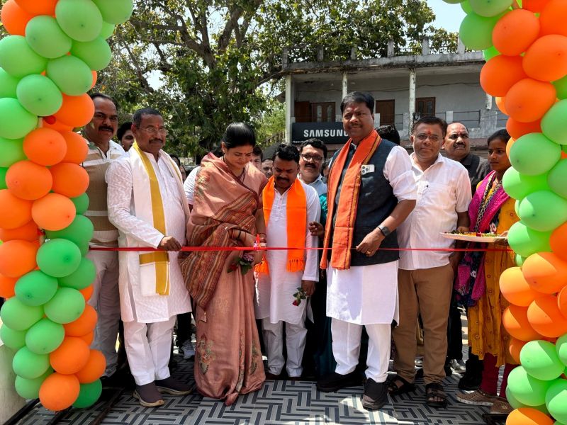 दंतेवाड़ा को मिली डेढ़ करोड़ रूपए से अधिक के विकास कार्यों की सौगात : वन मंत्री केदार कश्यप ने किया विभिन्न जनहितकारी निर्माण कार्यों का लोकार्पण