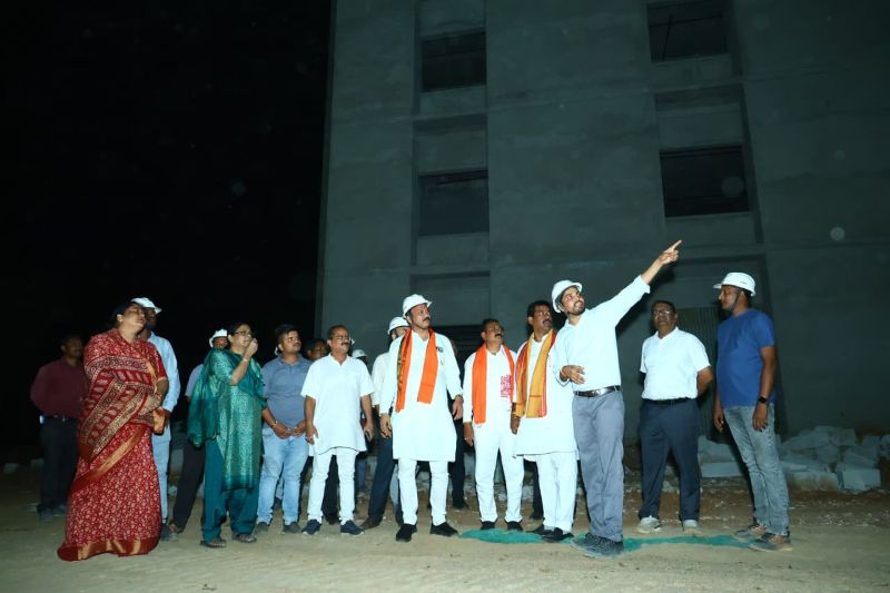 कांकेर में स्वास्थ्य क्रांति की ओर बड़ा कदम: निर्माणाधीन मेडिकल कॉलेज का जायजा लेने पहुंचे स्वास्थ्य मंत्री श्याम बिहारी जायसवाल, कहा— शिक्षा और स्वास्थ्य के नए युग का बनेगा केंद्र