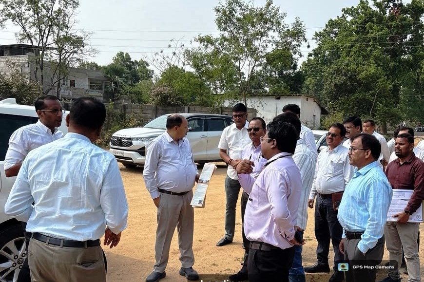 लोक निर्माण विभाग के सचिव ने मेडिकल कॉलेज के कार्यों का किया निरीक्षण, तेजी से काम पूरा करने कहा