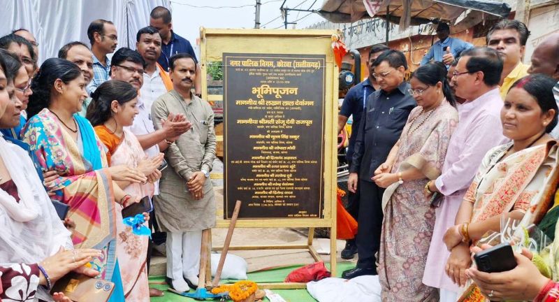 कोरबा में विकास की रफ्तार हुई और तेज, 25 लाख की सड़क परियोजना का शुभारंभ—मंत्री लखनलाल देवांगन ने दिए गुणवत्ता के सख्त निर्देश
